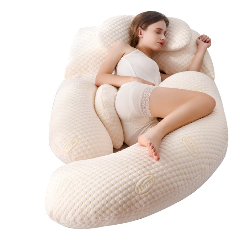 Embrace Comfort with the Maternity Waist Support Side Pillow